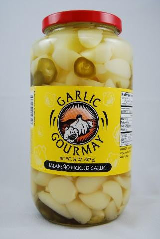 Jalapeno Pickled Garlic 32oz.