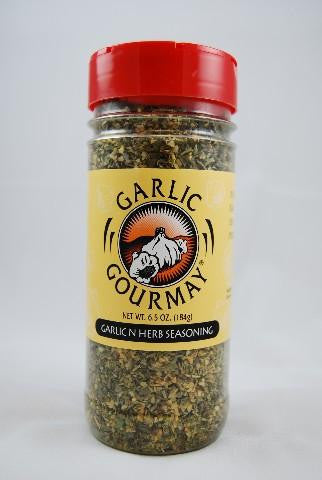 Garlic N Herb Seasoning 6.5oz. - Garlic Gourmay