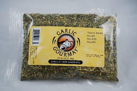 Garlic N Herb Refill Bag 6.5oz. - Garlic Gourmay