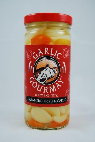 Habanero Pickled Garlic 8oz.