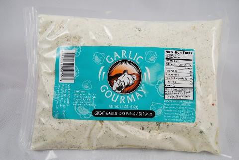 Great Garlic Dressing / Dip Refill Bag 11oz. (4 Pack)