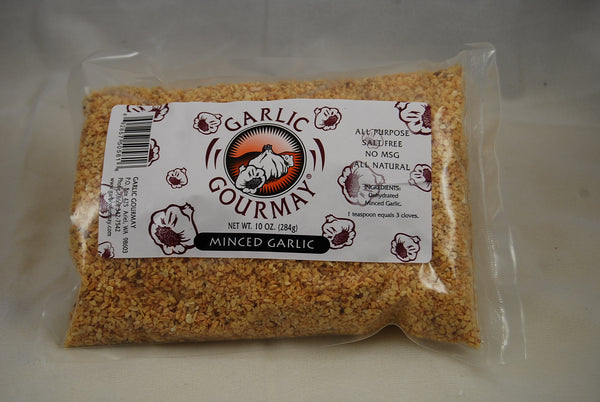 Minced Garlic Refill Bag 10oz. (4 Pack)